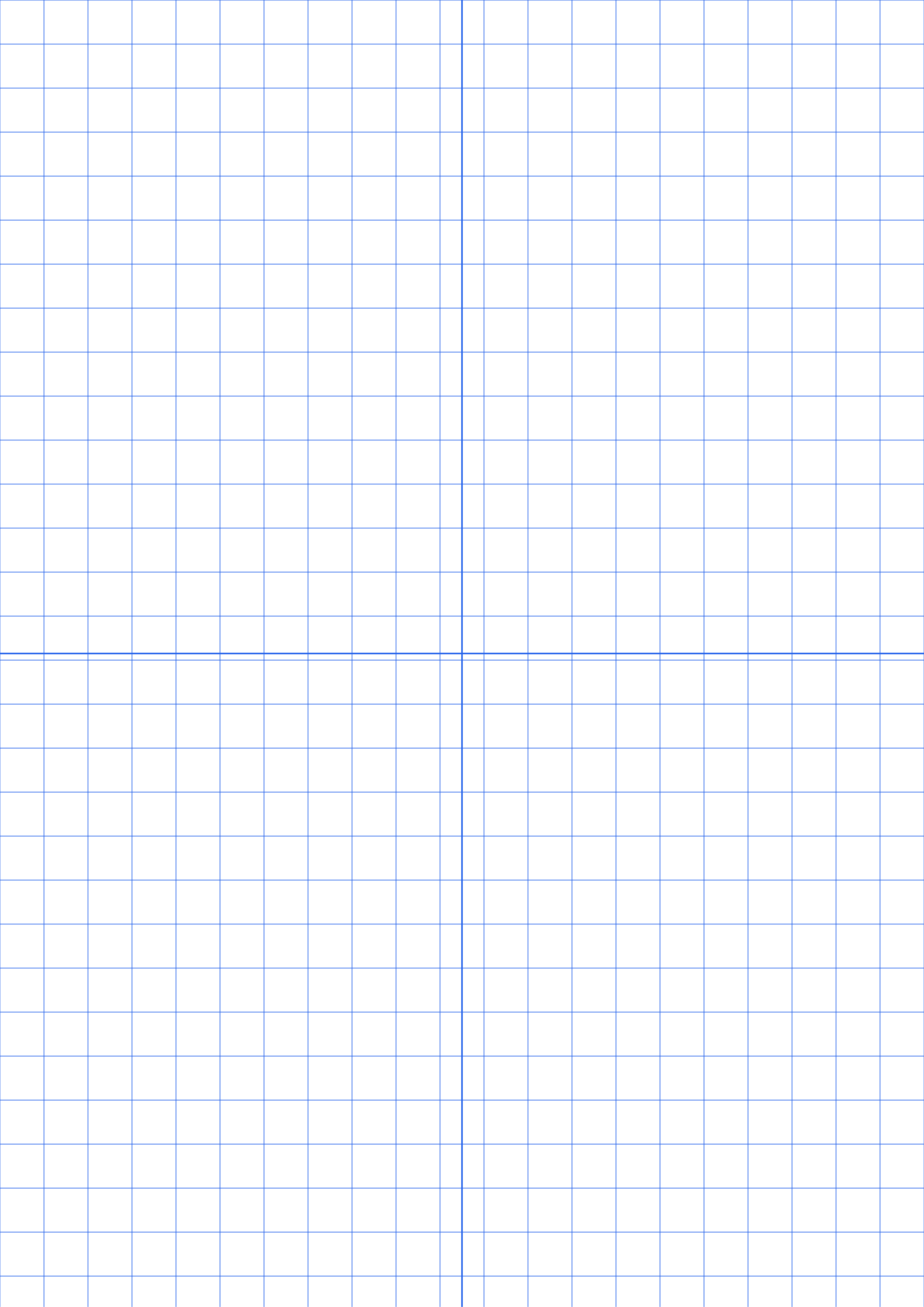 A4 1cm Printable Coordinate Plane Paper preview