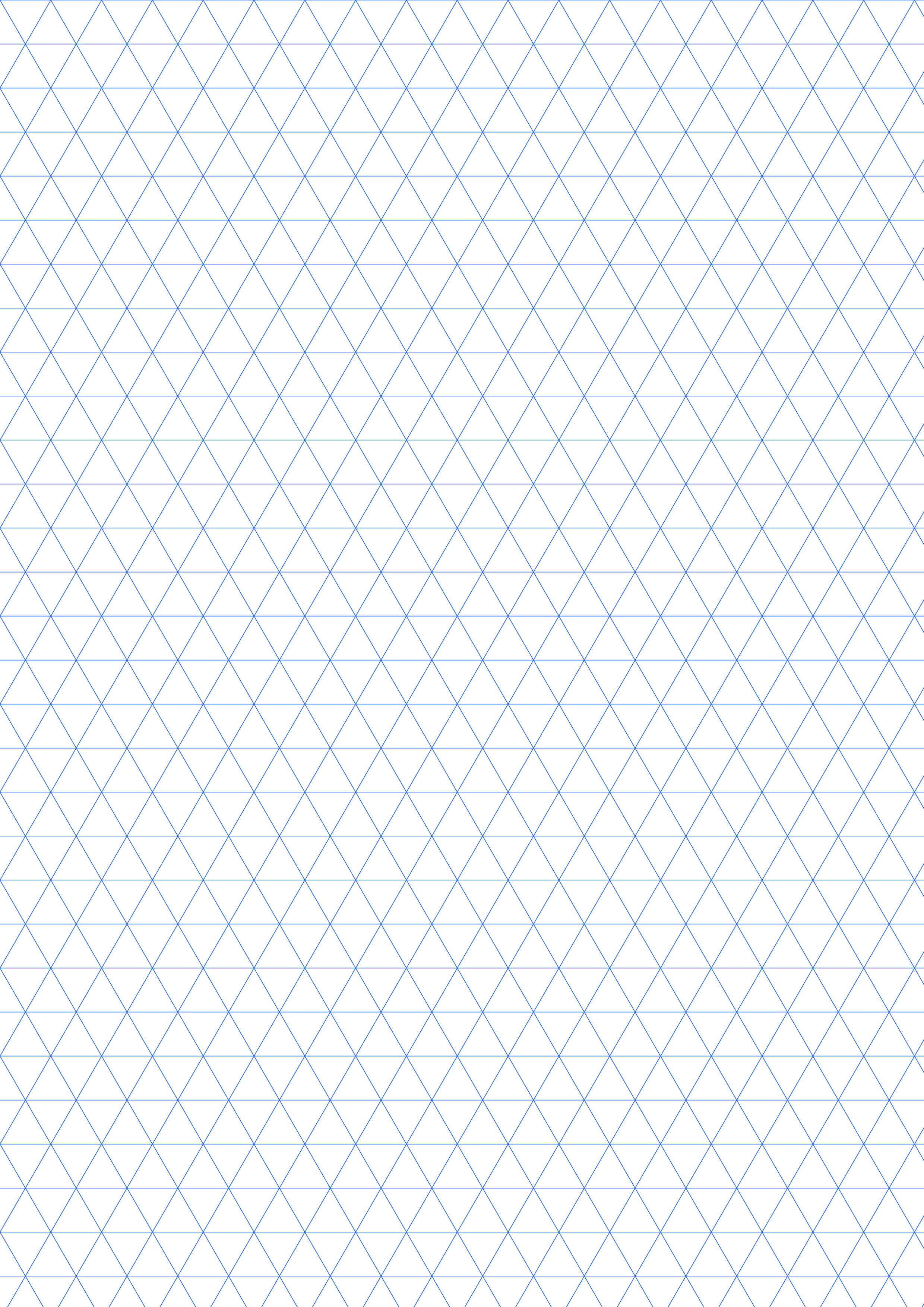 A4 1cm Printable Isometric Grid Paper preview