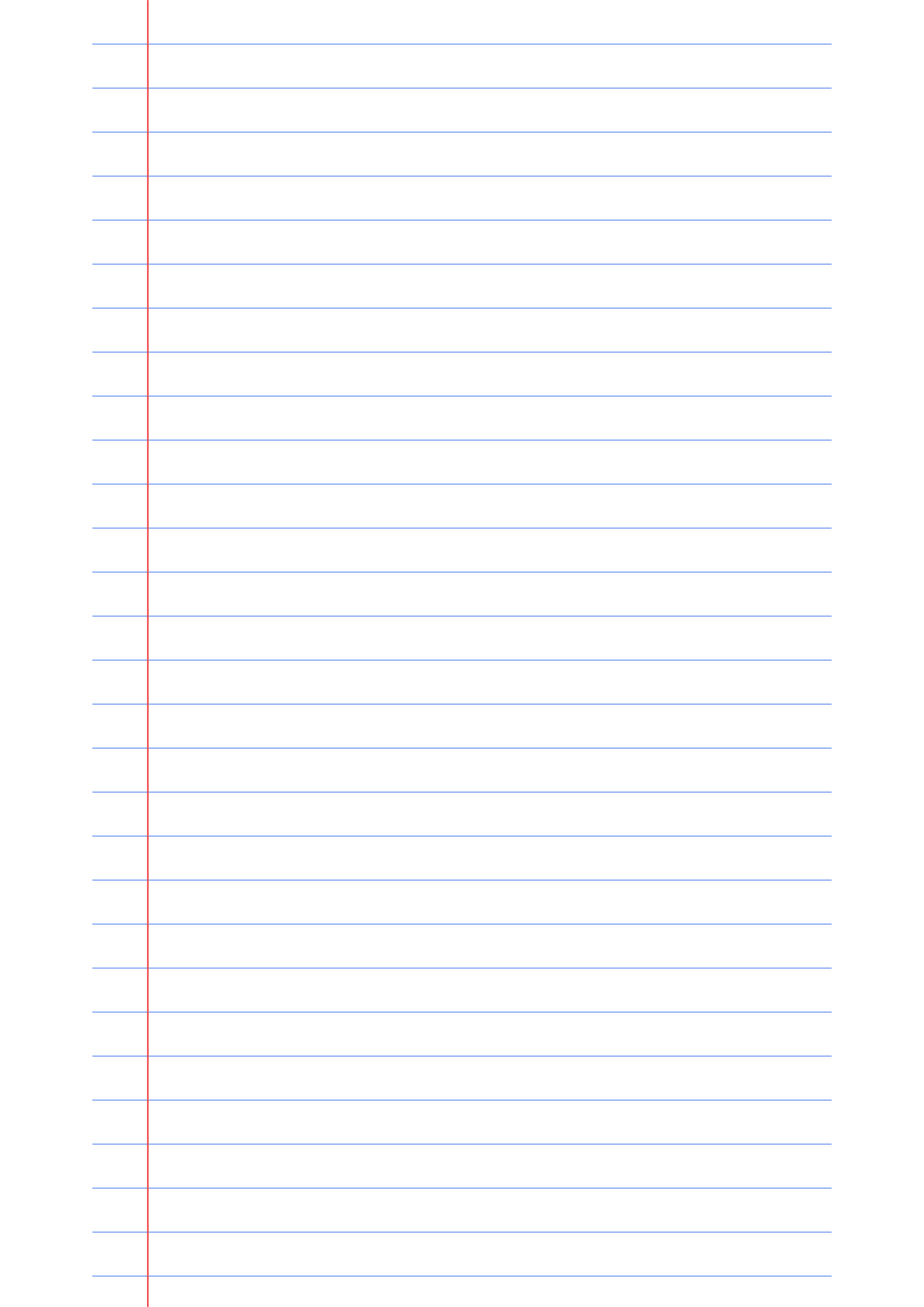 A4 1cm Printable Lined Paper preview